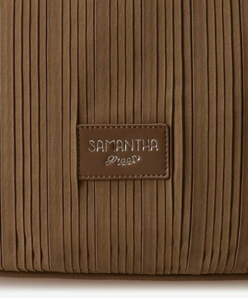 Samantha Thavasa / サマンサタバサ トートバッグ | Samantha Green プリーツトートバッグ 大サイズ | 詳細5