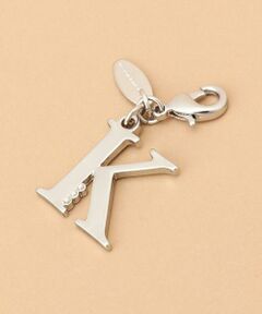 Samantha Thavasa / サマンサタバサ チャーム | シルバーイニシャルファスナーチャーム K