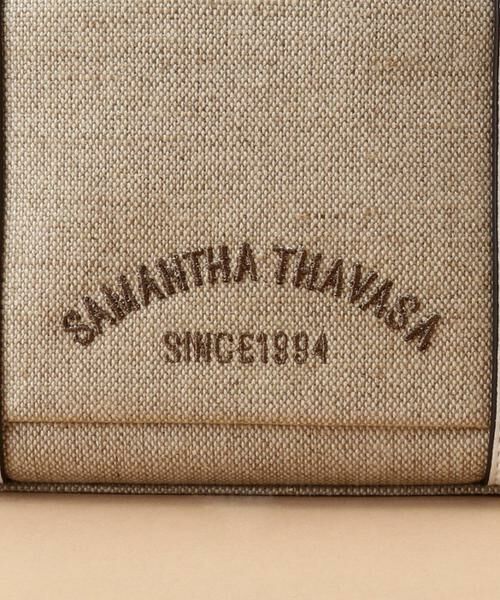 Samantha Thavasa / サマンサタバサ ショルダーバッグ | リネンスクエアショルダーバッグ | 詳細6