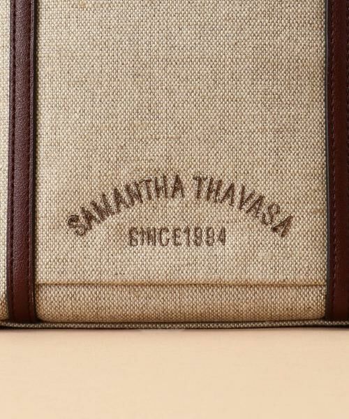Samantha Thavasa / サマンサタバサ ショルダーバッグ | リネンスクエアショルダーバッグ | 詳細12