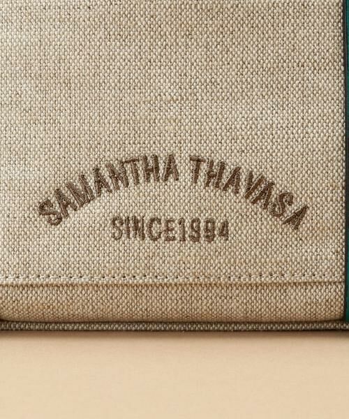 Samantha Thavasa / サマンサタバサ ショルダーバッグ | リネンスクエアショルダーバッグ | 詳細18