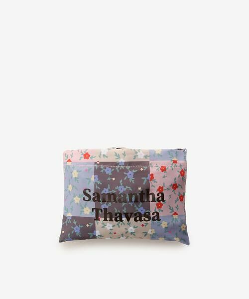 Samantha Thavasa / サマンサタバサ ハンドバッグ | フラワーパッチワークエコバッグ 大サイズ | 詳細1