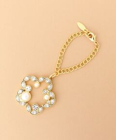 Samantha Thavasa / サマンサタバサ チャーム | ビジューパールフラワー　バッグチャーム