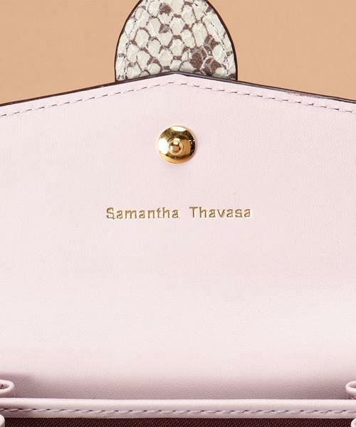Samantha Thavasa / サマンサタバサ カードケース・名刺入れ・定期入れ | パイソン柄 カードケース | 詳細4
