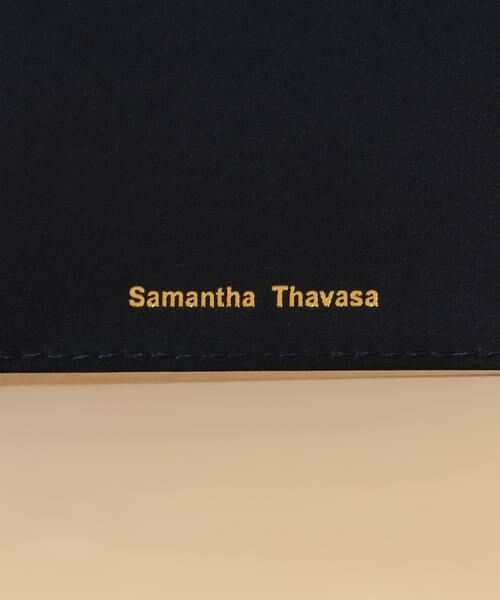 Samantha Thavasa / サマンサタバサ 財布・コインケース・マネークリップ | クロスロゴ型押しデザイン 口金折財布 | 詳細12