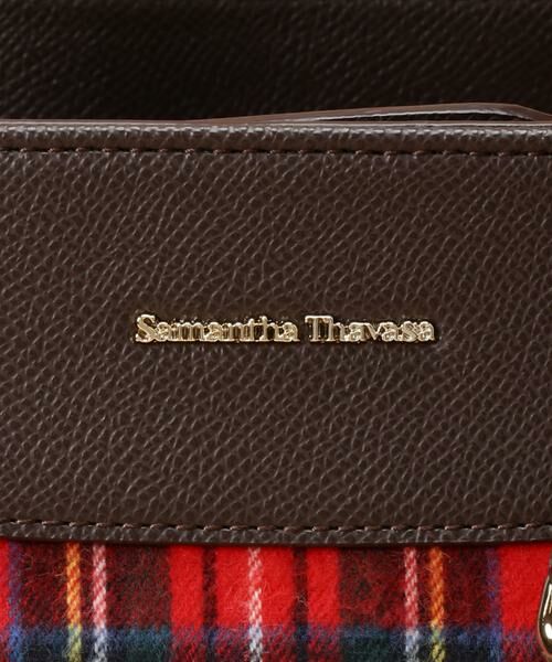 Samantha Thavasa / サマンサタバサ ハンドバッグ | スクエアシェイプ チェック柄バッグ | 詳細11