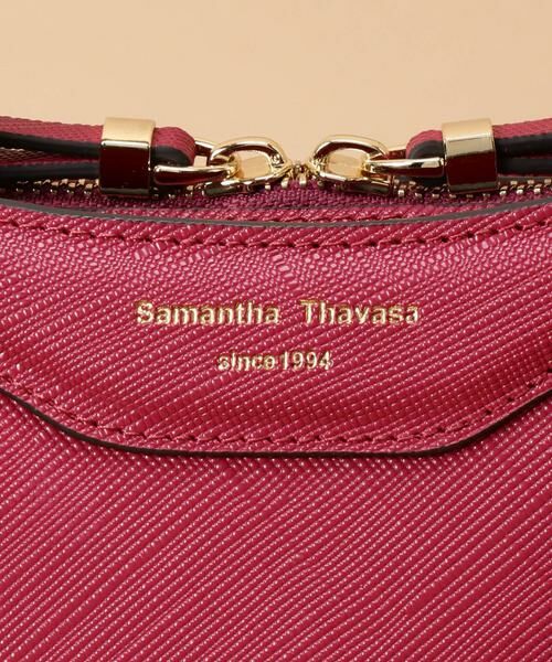 Samantha Thavasa / サマンサタバサ ハンドバッグ | レザーバンブーハンドルバッグ 大サイズ | 詳細5