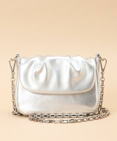 Samantha Thavasa / サマンサタバサ ショルダーバッグ | タックデザイン ミニショルダーバッグ