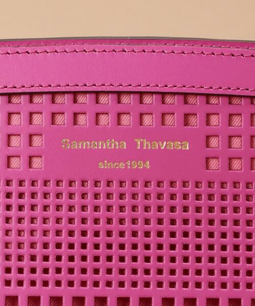 Samantha Thavasa / サマンサタバサ ショルダーバッグ | パンチングトラペズミニヨン ショルダーバッグ | 詳細4
