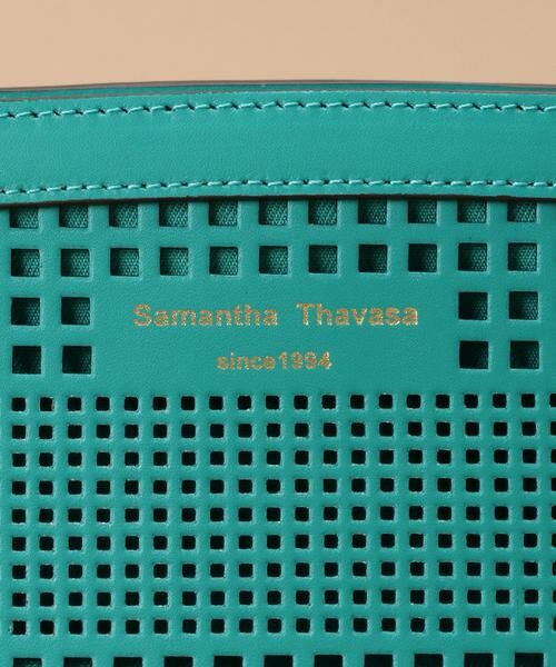 Samantha Thavasa / サマンサタバサ ショルダーバッグ | パンチングトラペズミニヨン ショルダーバッグ | 詳細16