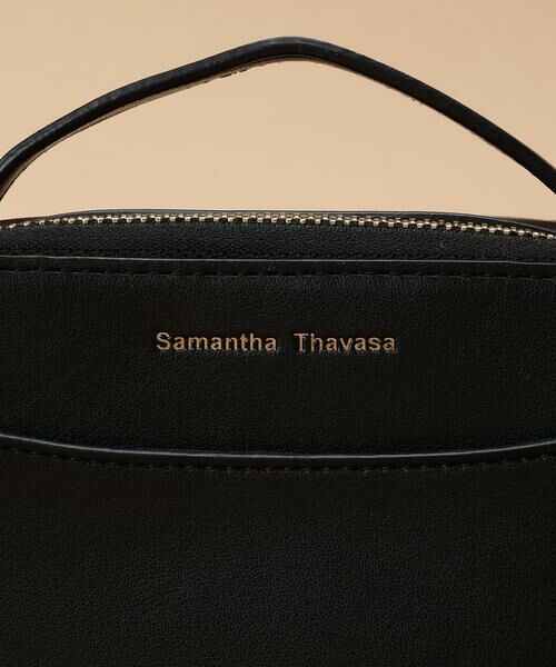 Samantha Thavasa / サマンサタバサ ショルダーバッグ | ダブルジップスクエアショルダーバッグ | 詳細5