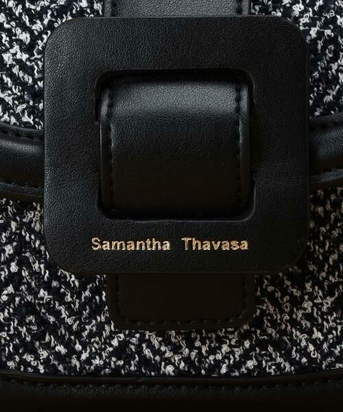 Samantha Thavasa / サマンサタバサ ショルダーバッグ | ツイードショルダーバッグ ハーフムーン型 | 詳細25