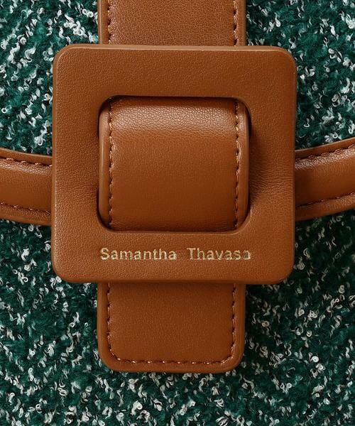 Samantha Thavasa / サマンサタバサ ショルダーバッグ | ツイードショルダーバッグ　縦型 | 詳細18
