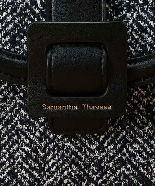 Samantha Thavasa / サマンサタバサ ショルダーバッグ | ツイードショルダーバッグ　縦型 | 詳細26