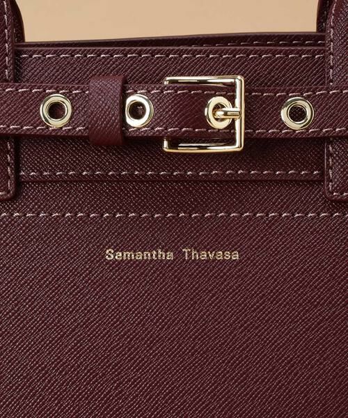 Samantha Thavasa / サマンサタバサ ハンドバッグ | ベルトデザイン ハンドバッグ | 詳細12