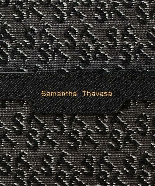 Samantha Thavasa / サマンサタバサ トートバッグ | ST Jacquard シルエット スクエアトートバッグ | 詳細6