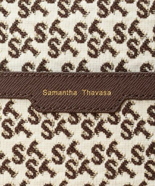 Samantha Thavasa / サマンサタバサ トートバッグ | ST Jacquard シルエット スクエアトートバッグ | 詳細19