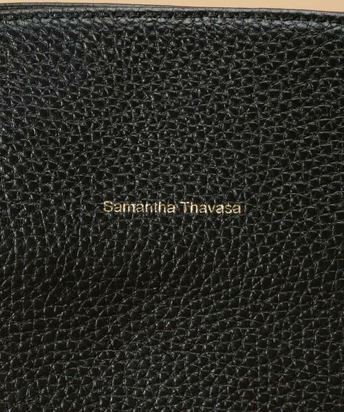 Samantha Thavasa / サマンサタバサ トートバッグ | サイドリボンレザートートバッグ 大サイズ | 詳細5
