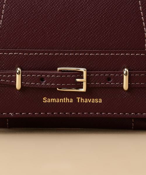 Samantha Thavasa / サマンサタバサ 財布・コインケース・マネークリップ | ベルトデザイン 三つ折り財布 | 詳細12
