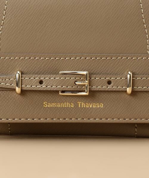 Samantha Thavasa / サマンサタバサ 財布・コインケース・マネークリップ | ベルトデザイン 三つ折り財布 | 詳細18