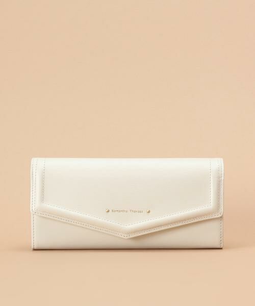 【クリスマスセール】白い財布　財布　マネークリップ　レザーワニ