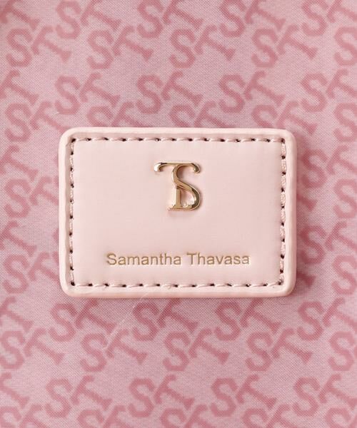Samantha Thavasa / サマンサタバサ トートバッグ | ジャガードプリント チュールトートバッグ 小サイズ | 詳細6