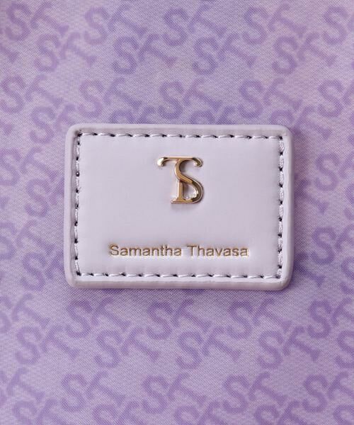 Samantha Thavasa / サマンサタバサ トートバッグ | ジャガードプリント チュールトートバッグ 小サイズ | 詳細20