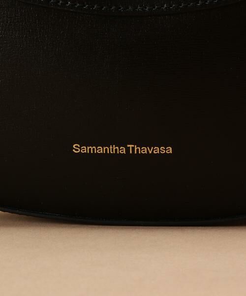 Samantha Thavasa / サマンサタバサ ショルダーバッグ | [日韓共同企画]シンプルスプリットレザーハーフムーンバッグ | 詳細5
