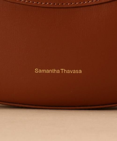 Samantha Thavasa / サマンサタバサ ショルダーバッグ | [日韓共同企画]シンプルスプリットレザーハーフムーンバッグ | 詳細17