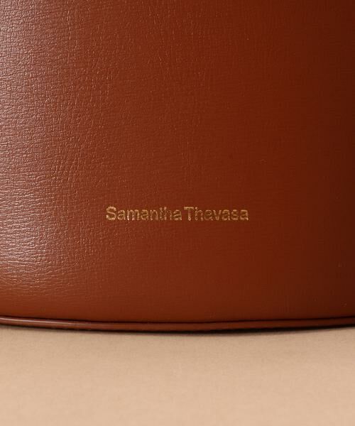 Samantha Thavasa / サマンサタバサ ハンドバッグ | [日韓共同企画]シンプルスプリットレザーバケットバッグ | 詳細17