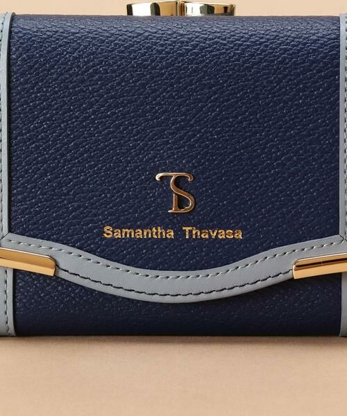 Samantha Thavasa / サマンサタバサ 財布・コインケース・マネークリップ | バイカラーエッジ 三つ折り財布 | 詳細18