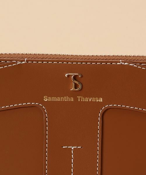 Samantha Thavasa / サマンサタバサ 財布・コインケース・マネークリップ | ステッチデザイン 長財布 | 詳細11