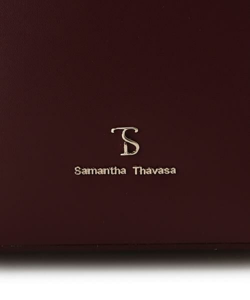 Samantha Thavasa / サマンサタバサ ハンドバッグ | ベルトデザイン レザーバケツ型ハンドバッグ | 詳細17