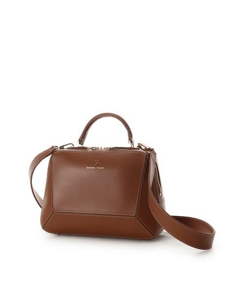 Samantha Thavasa / サマンサタバサ ハンドバッグ | パネルスプリットレザーワンハンドルバッグ | 詳細13