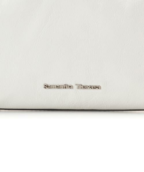 Samantha Thavasa / サマンサタバサ ハンドバッグ | クラックテクスチャー調レザーハンドバッグ 小サイズ | 詳細11