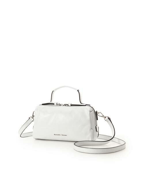 Samantha Thavasa / サマンサタバサ ハンドバッグ | クラックテクスチャー調レザーハンドバッグ 小サイズ | 詳細12