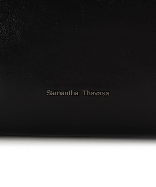 Samantha Thavasa / サマンサタバサ ハンドバッグ | クラックテクスチャー調レザーハンドバッグ 大サイズ | 詳細5