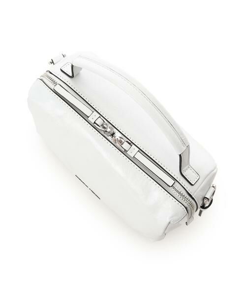 Samantha Thavasa / サマンサタバサ ハンドバッグ | クラックテクスチャー調レザーハンドバッグ 大サイズ | 詳細9