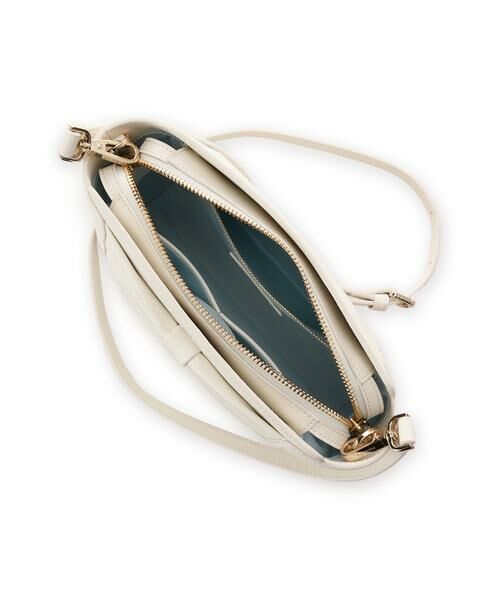 Samantha Thavasa / サマンサタバサ ショルダーバッグ | リボンモチーフ スプリットレザーショルダーバッグ | 詳細11