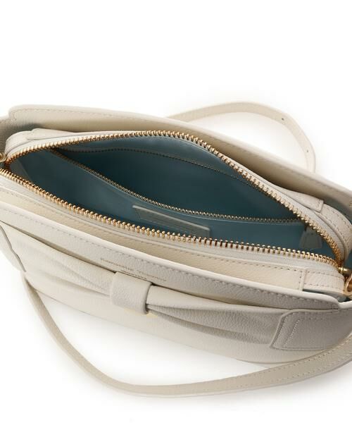 Samantha Thavasa / サマンサタバサ ショルダーバッグ | リボンモチーフ スプリットレザーショルダーバッグ | 詳細12