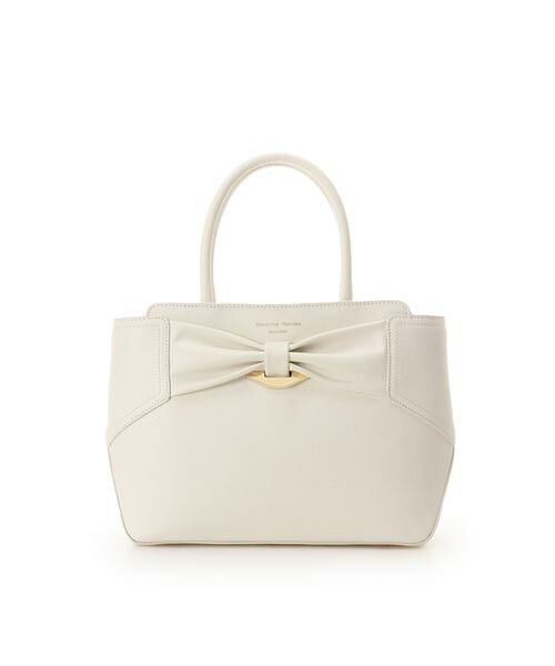 Samantha Thavasa / サマンサタバサ ハンドバッグ | リボンモチーフ スプリットレザーハンドバッグ | 詳細7