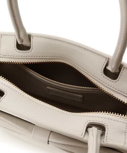 Samantha Thavasa / サマンサタバサ ハンドバッグ | リボンモチーフ スプリットレザーハンドバッグ | 詳細25