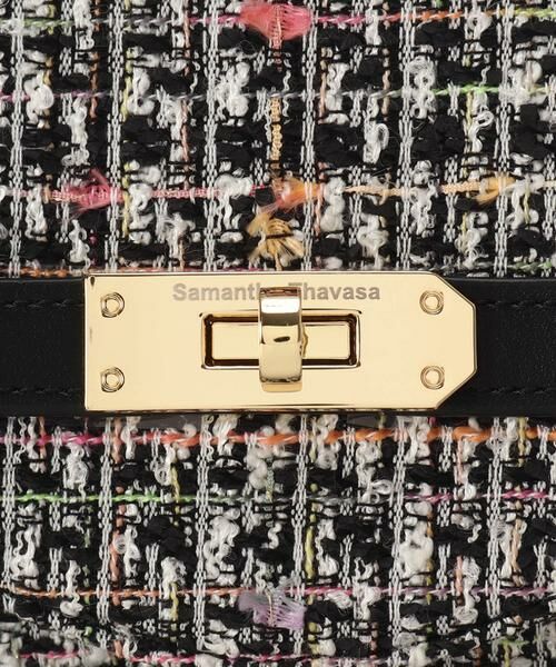 Samantha Thavasa / サマンサタバサ ショルダーバッグ | カラフルツイード ショルダーバッグ | 詳細4