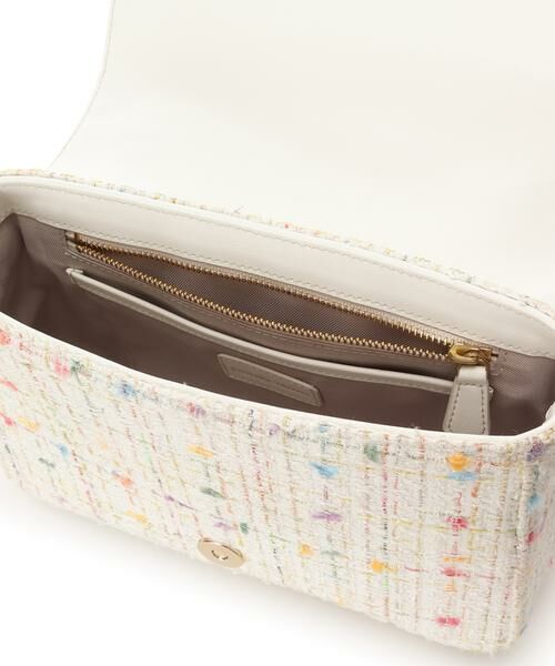 Samantha Thavasa / サマンサタバサ ショルダーバッグ | カラフルツイード ショルダーバッグ | 詳細10