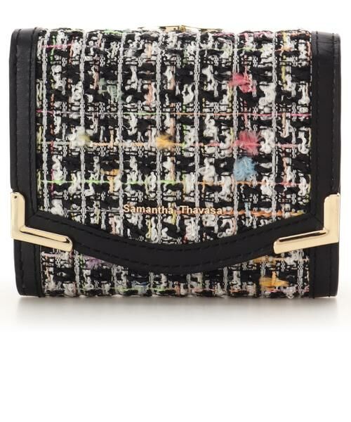 Samantha Thavasa / サマンサタバサ 財布・コインケース・マネークリップ | カラフルツイード 折財布 | 詳細6