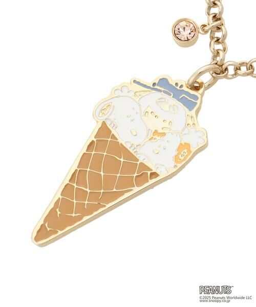 Samantha Thavasa / サマンサタバサ チャーム | 「スヌーピー」コレクション バッグチャーム（アイスクリーム） | 詳細1
