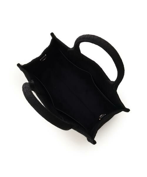 Samantha Thavasa / サマンサタバサ ハンドバッグ | [Newカラー]ステッチワークジャガード ハンドバッグ | 詳細4