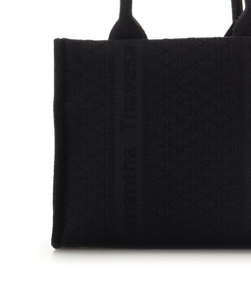 Samantha Thavasa / サマンサタバサ ハンドバッグ | [Newカラー]ステッチワークジャガード ハンドバッグ | 詳細5