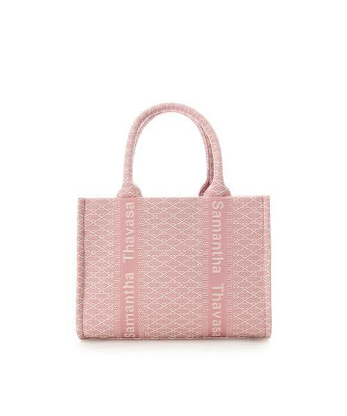 Samantha Thavasa / サマンサタバサ ハンドバッグ | [Newカラー]ステッチワークジャガード ハンドバッグ | 詳細7