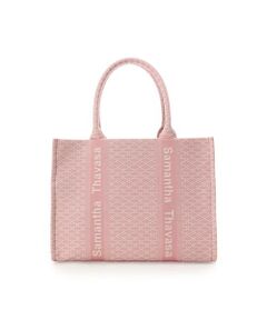 Samantha Thavasa / サマンサタバサ トートバッグ | [Newカラー]ステッチワークジャガードトートバッグ